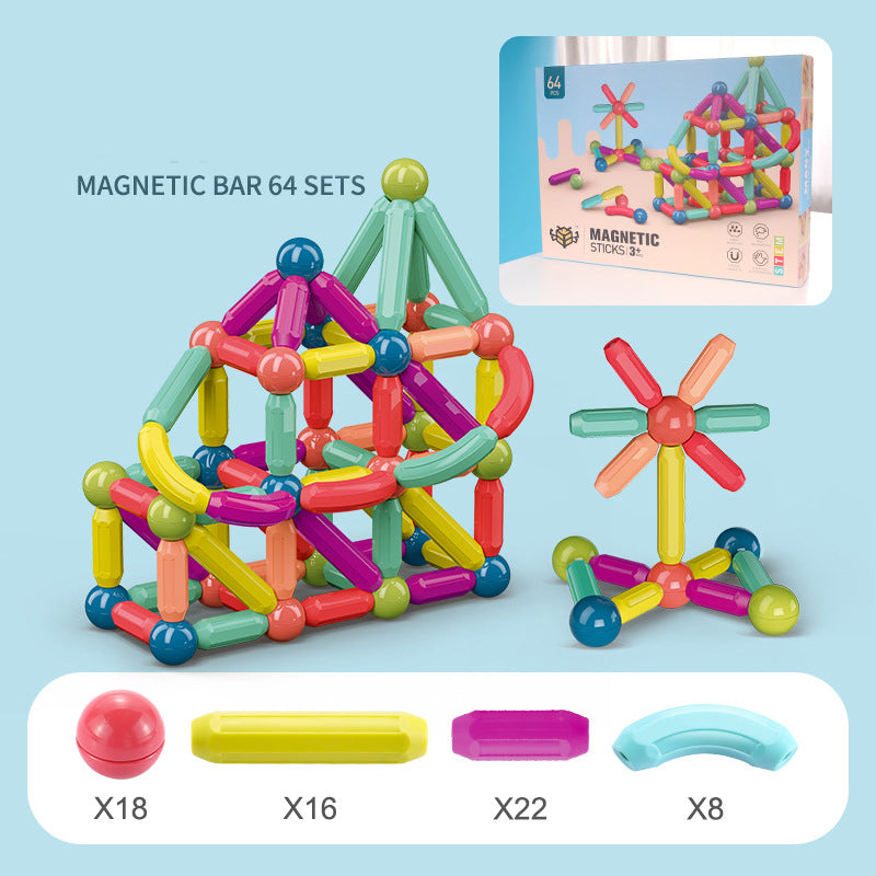 Magnetiske byggeklosser til barn