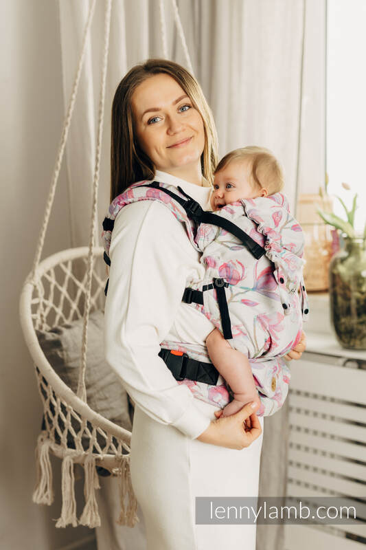 LennyUpGrade bæresele fra lennylamb, 100% bomull- MAGNOLIA