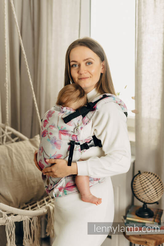 LennyUpGrade bæresele fra lennylamb, 100% bomull- MAGNOLIA