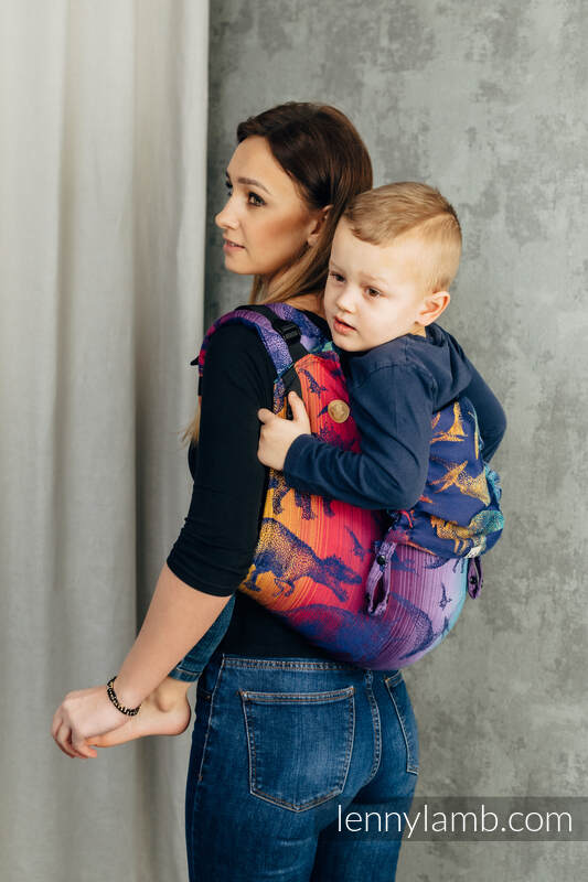 Onbuhimo bæresele - Bæresele uten Midjebelte - (100% bomull) - JURASSIC PARK