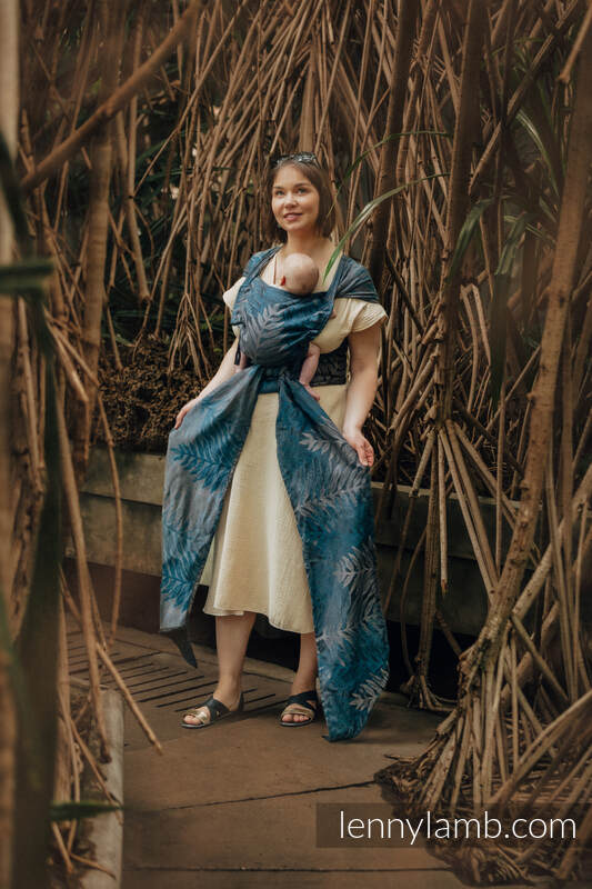 LennyHybrid bæresele i 54% bomull, 46% tencel - Rainforest Nocturnal