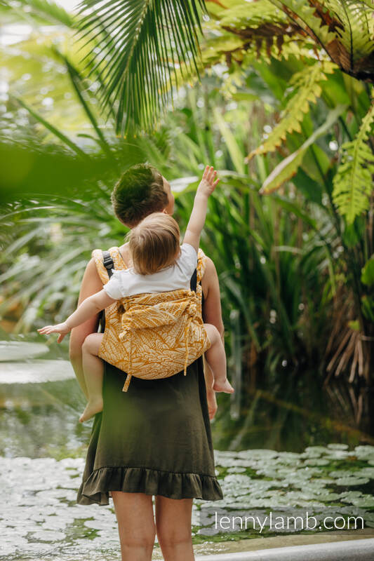 Lenny Buckle Onbuhimo bæresele (100% bamboo viscose) - WILD SOUL - AURUM