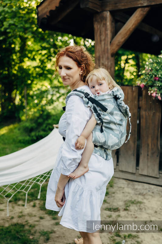 Bæresele til større barn - Lennylamb bæresele i 100% lin