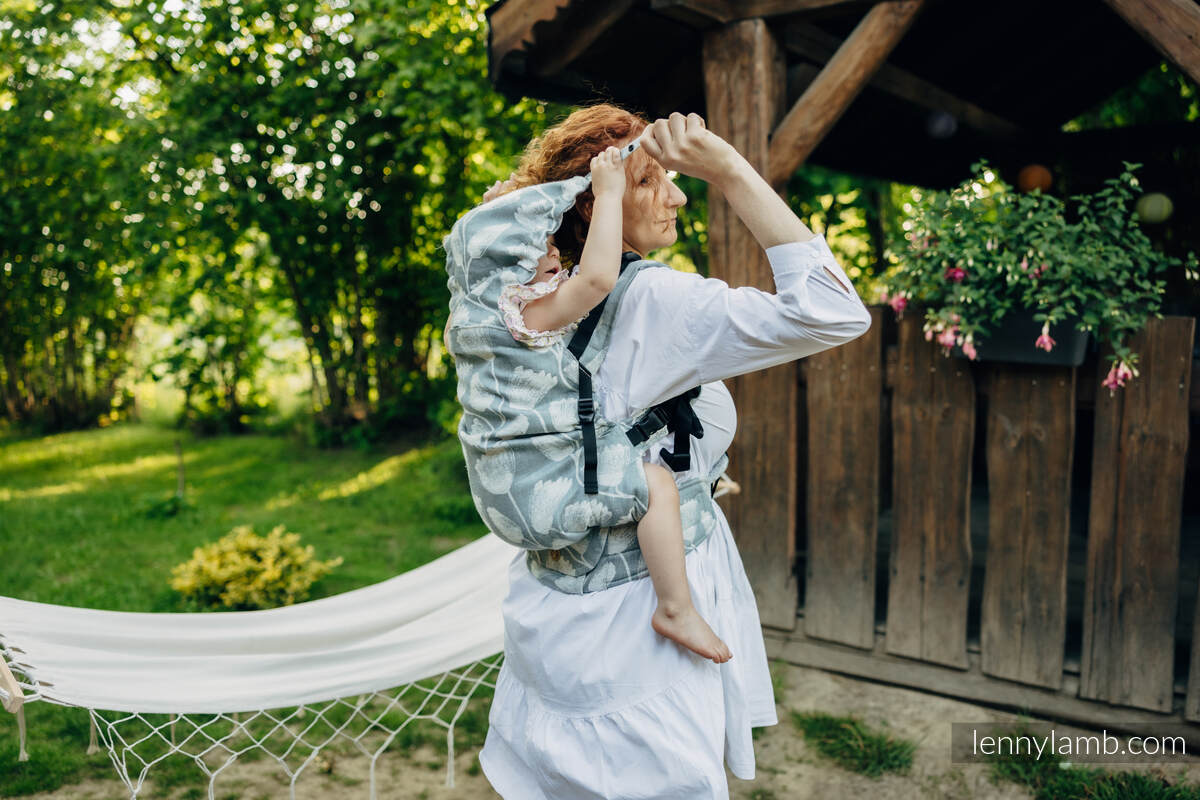 Bæresele til større barn - Lennylamb bæresele i 100% lin