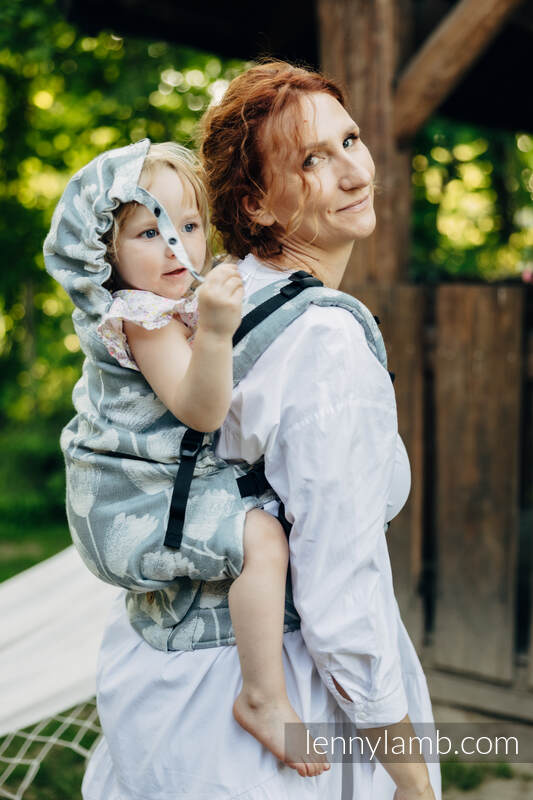 Bæresele til større barn - Lennylamb bæresele i 100% lin