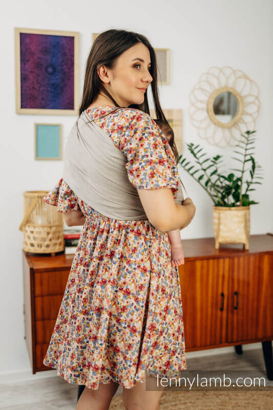 Lennylamb Ringslynge i 100% bomull - PEANUT BUTTER