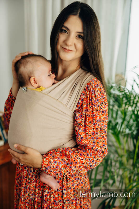 StretchyWrap Bæresjal fra lennylamb i 100% bomull