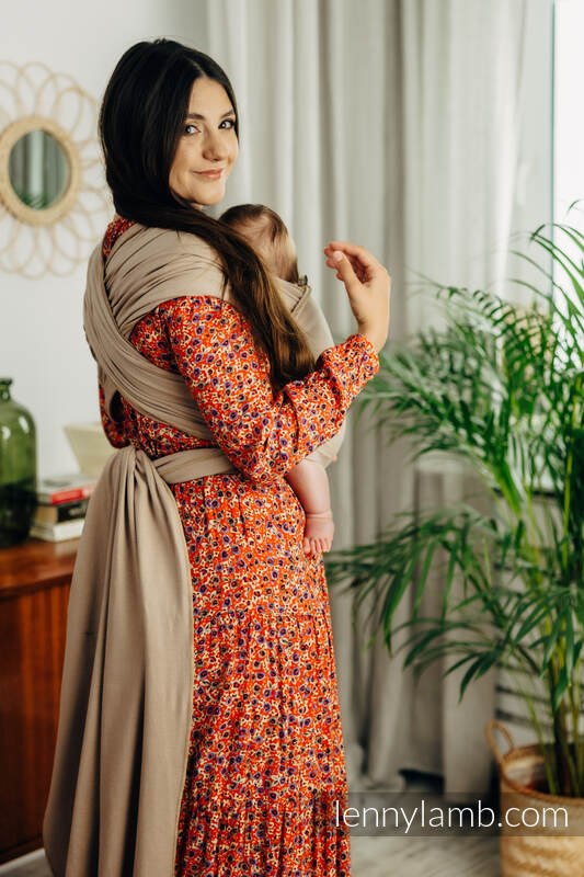 StretchyWrap Bæresjal fra lennylamb i 100% bomull