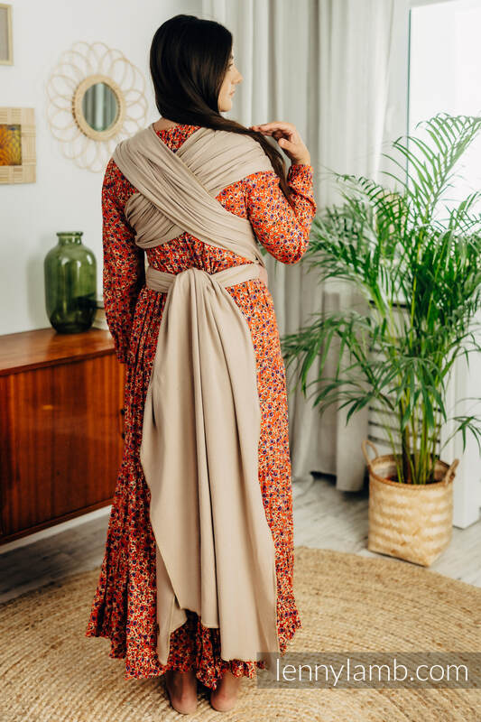 StretchyWrap Bæresjal fra lennylamb i 100% bomull