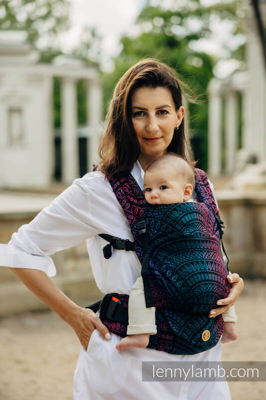 LennyLight bæresele fra Lennylamb - 60% bomull, 28% Merino ull, 8% silke, 4% cashmere