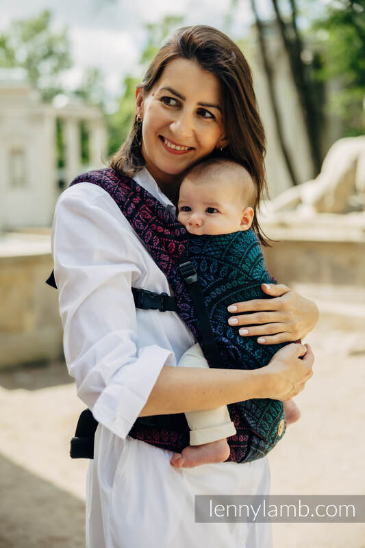 LennyLight bæresele fra Lennylamb - 60% bomull, 28% Merino ull, 8% silke, 4% cashmere