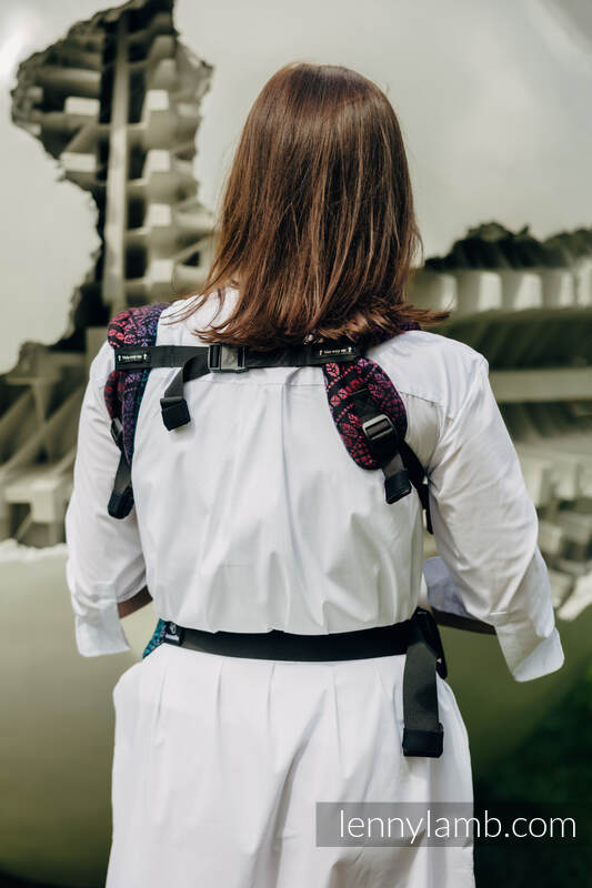 LennyLight bæresele fra Lennylamb - 60% bomull, 28% Merino ull, 8% silke, 4% cashmere
