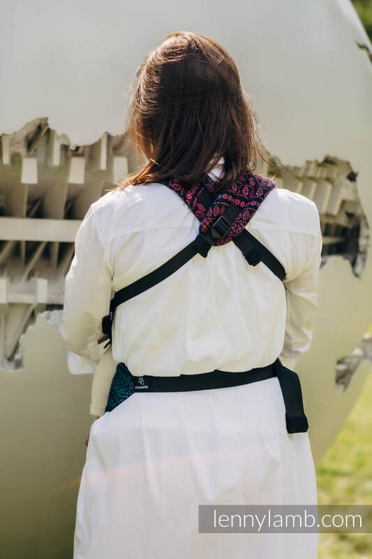 LennyLight bæresele fra Lennylamb - 60% bomull, 28% Merino ull, 8% silke, 4% cashmere