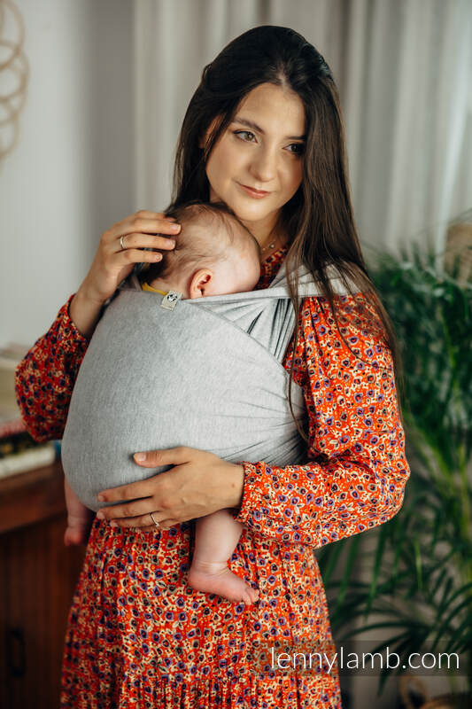 StretchyWrap Bæresjal fra lennylamb i 100% bomull