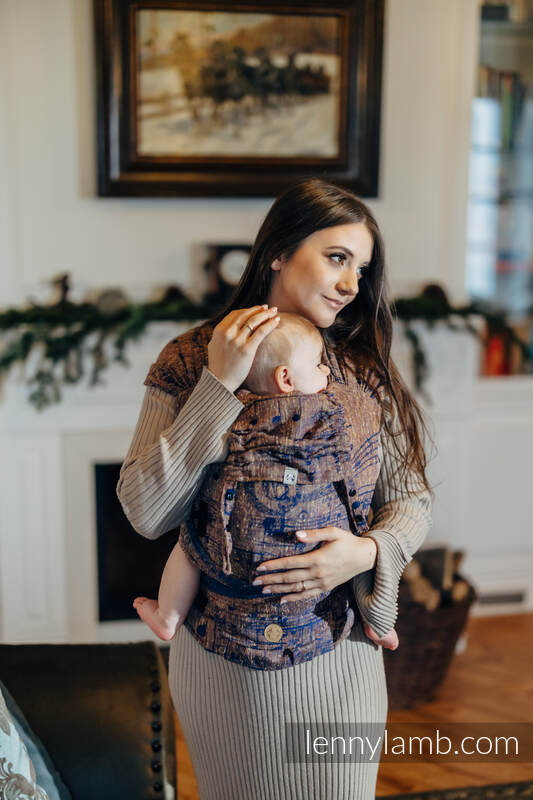 LennyHybrid bæresele - jacquard weave 60% bomull, 40% tussah silke - Symphony