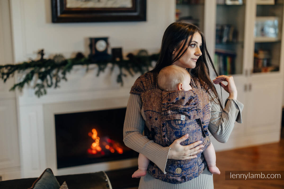 LennyHybrid bæresele - jacquard weave 60% bomull, 40% tussah silke - Symphony