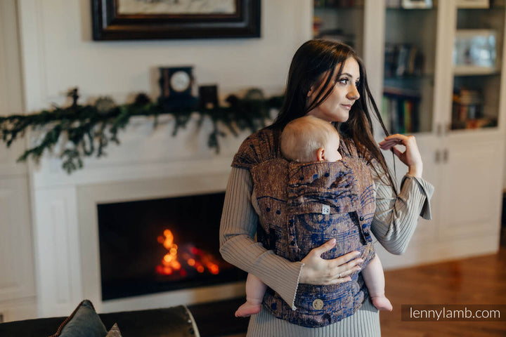 LennyHybrid bæresele - jacquard weave 60% bomull, 40% tussah silke - Symphony