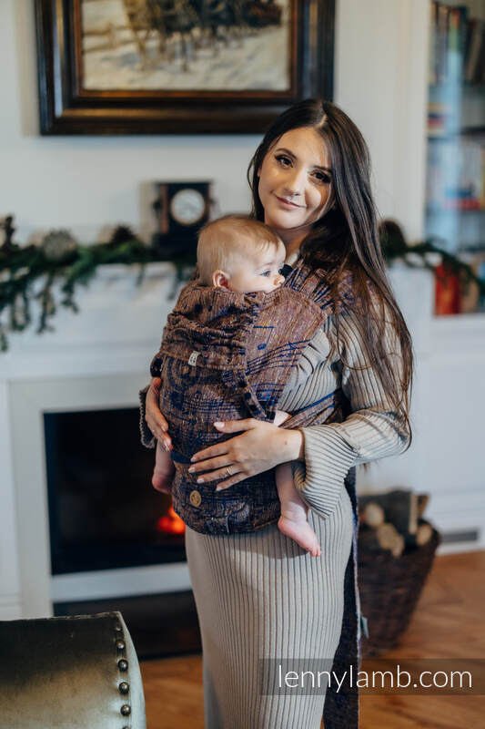 LennyHybrid bæresele - jacquard weave 60% bomull, 40% tussah silke - Symphony