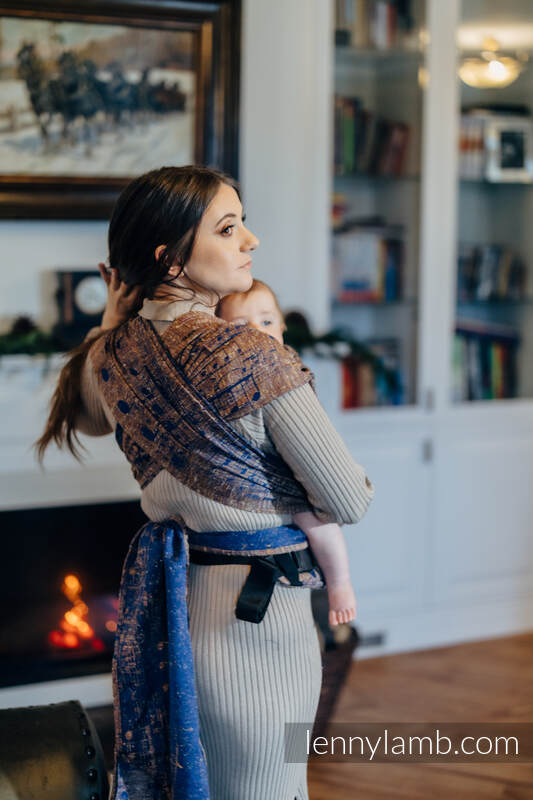 LennyHybrid bæresele - jacquard weave 60% bomull, 40% tussah silke - Symphony