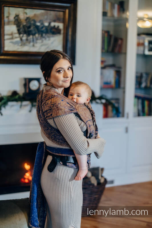 LennyHybrid bæresele - jacquard weave 60% bomull, 40% tussah silke - Symphony