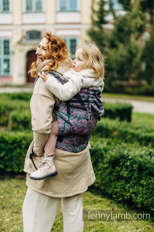 LennyPreschool bæresele fra lennylamb,  100% bomull - WILD SOUL - SASSY