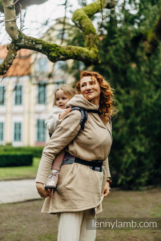 LennyPreschool bæresele fra lennylamb,  100% bomull - WILD SOUL - SASSY