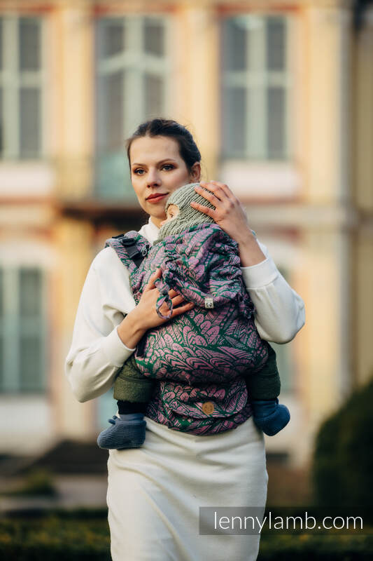 LennyUpGrade bæresele,   100% bomull - WILD SOUL - SASSY