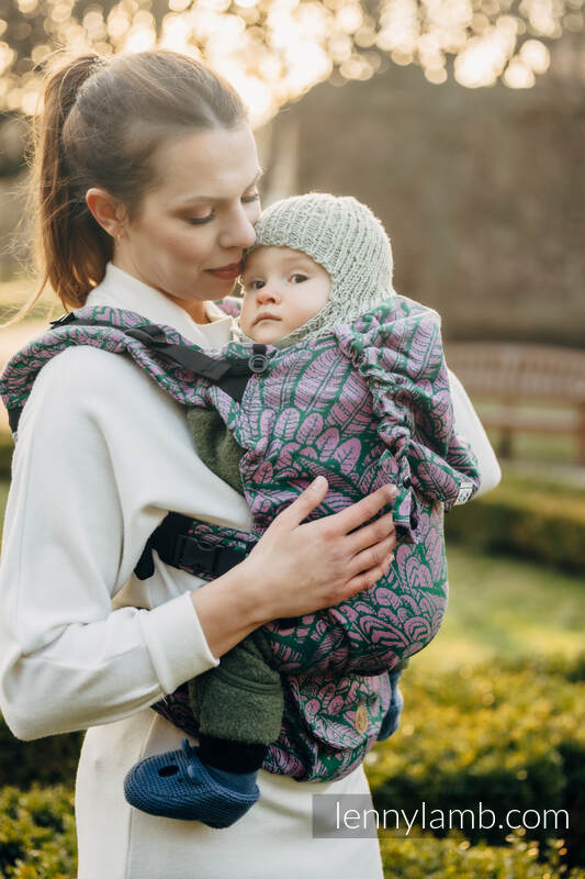 LennyUpGrade bæresele,   100% bomull - WILD SOUL - SASSY