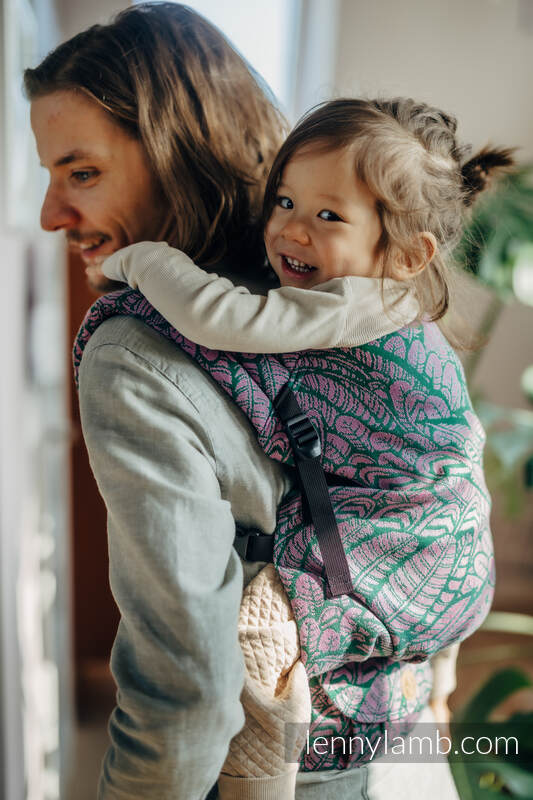 LennyLight bæresele, 100% bomull - WILD SOUL - SASSY