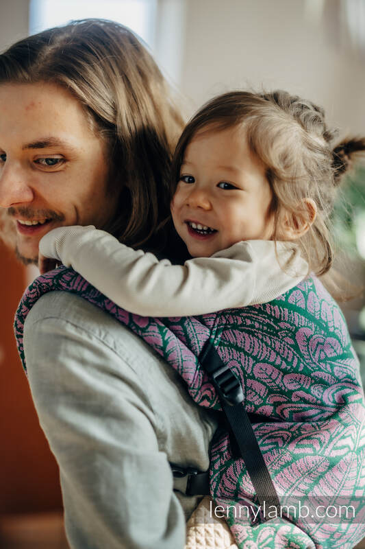 LennyLight bæresele, 100% bomull - WILD SOUL - SASSY