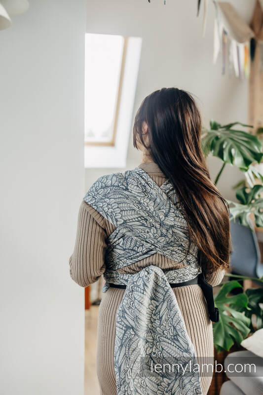 LennyHybrid Half Buckle bæresele, 100% bomull - WILD SOUL - NIKE