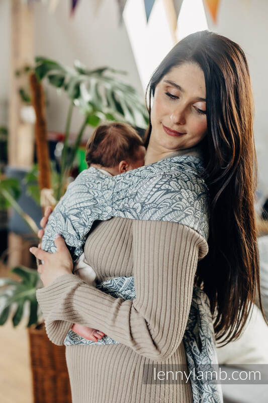 LennyHybrid Half Buckle bæresele, 100% bomull - WILD SOUL - NIKE