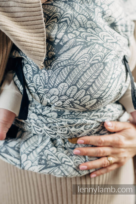 LennyHybrid Half Buckle bæresele, 100% bomull - WILD SOUL - NIKE