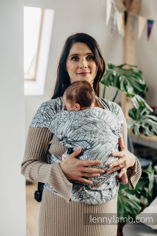 LennyHybrid Half Buckle bæresele, 100% bomull - WILD SOUL - NIKE