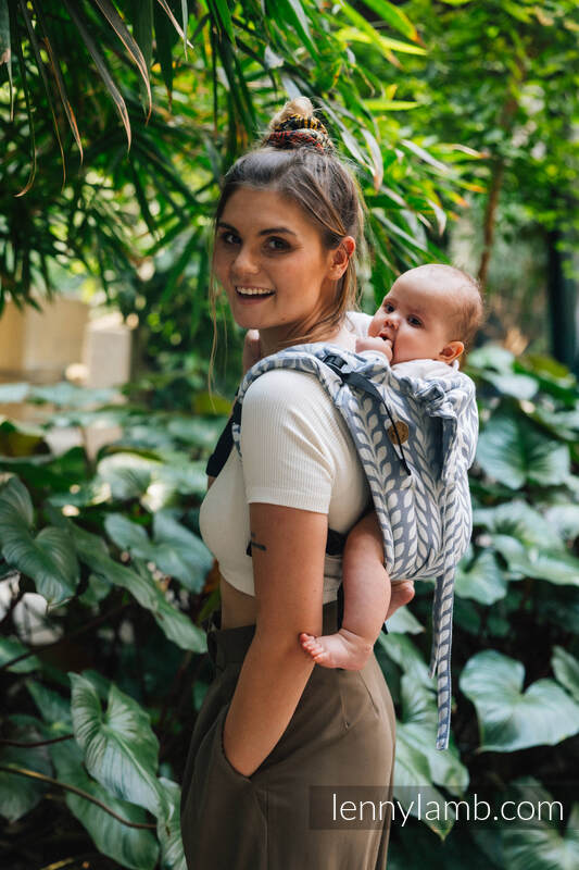 Lenny Buckle Onbuhimo bæresele fra lennylamb,  (100% bamboo viscose) - CATKIN - WILLOW