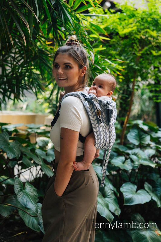 Lenny Buckle Onbuhimo bæresele fra lennylamb,  (100% bamboo viscose) - CATKIN - WILLOW