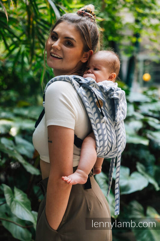 Lenny Buckle Onbuhimo bæresele fra lennylamb,  (100% bamboo viscose) - CATKIN - WILLOW