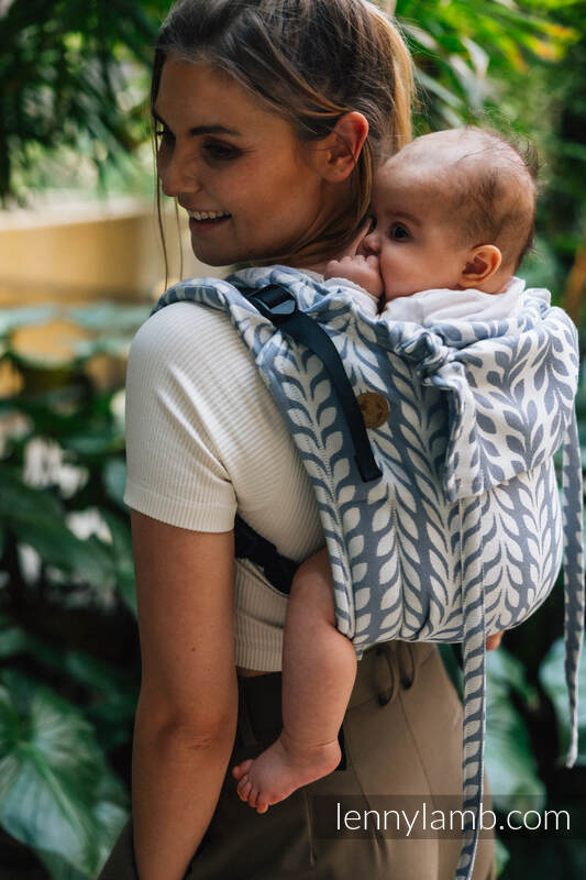 Lenny Buckle Onbuhimo bæresele fra lennylamb,  (100% bamboo viscose) - CATKIN - WILLOW