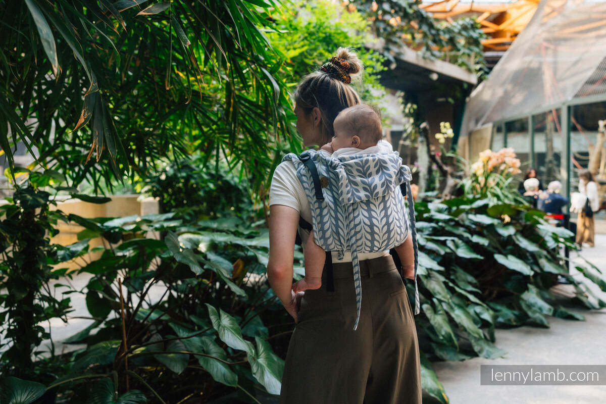 Lenny Buckle Onbuhimo bæresele fra lennylamb,  (100% bamboo viscose) - CATKIN - WILLOW
