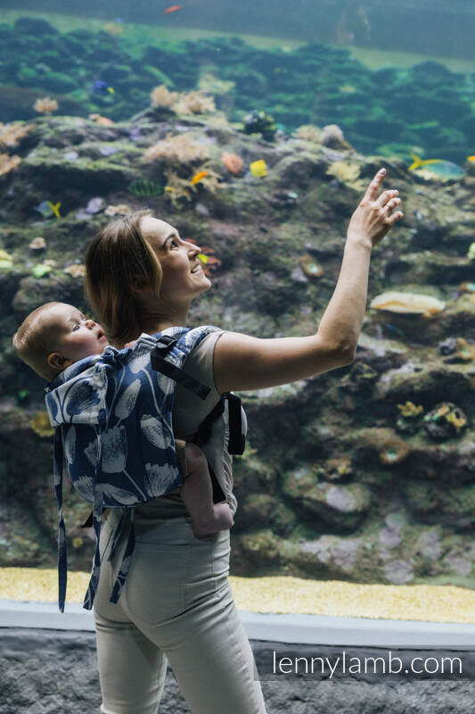 Lenny Buckle Onbuhimo bæresele (100% bamboo viscose) - VIRIDIFLORA - ROYAL BABY