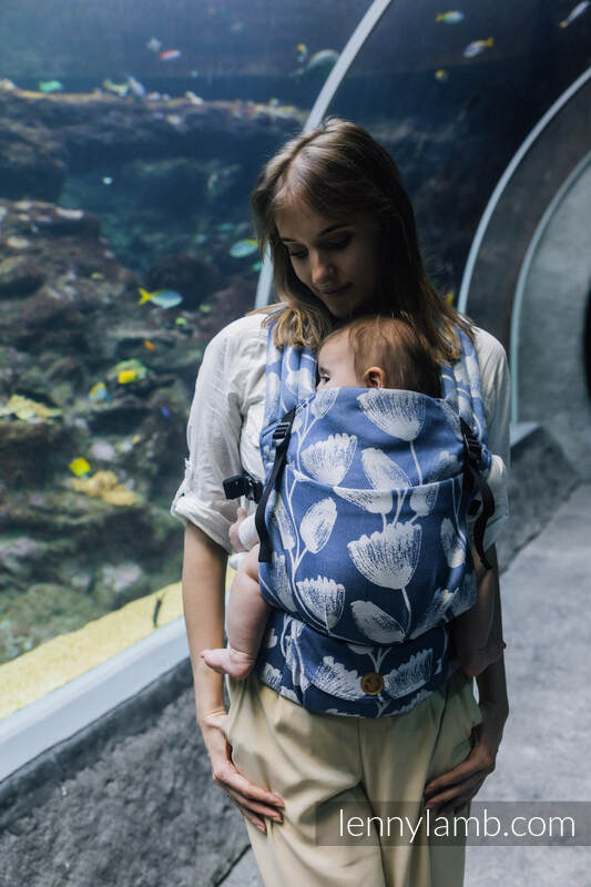 LennyLight bæresele fra lennylamb, 100% bamboo viscose - VIRIDIFLORA - ROYAL BABY