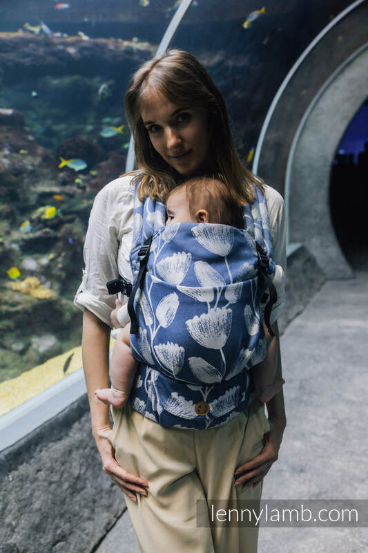 LennyLight bæresele fra lennylamb, 100% bamboo viscose - VIRIDIFLORA - ROYAL BABY