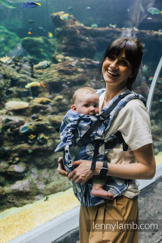 LennyUpGrade bæresele fra lennylamb, 100% bamboo viscose - VIRIDIFLORA - ROYAL BABY