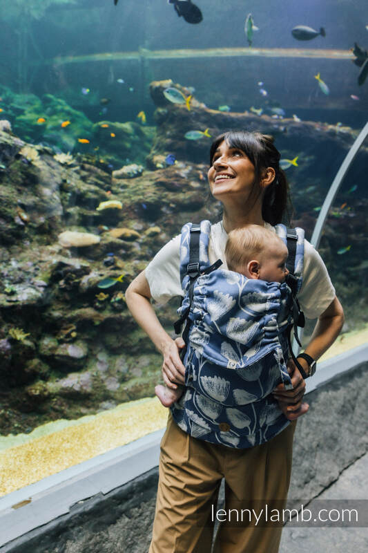 LennyUpGrade bæresele fra lennylamb, 100% bamboo viscose - VIRIDIFLORA - ROYAL BABY