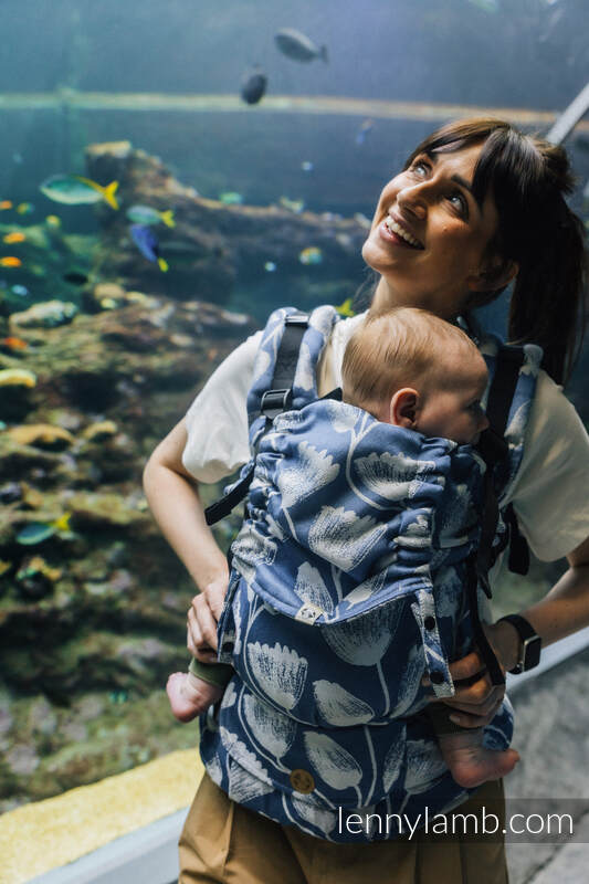 LennyUpGrade bæresele fra lennylamb, 100% bamboo viscose - VIRIDIFLORA - ROYAL BABY