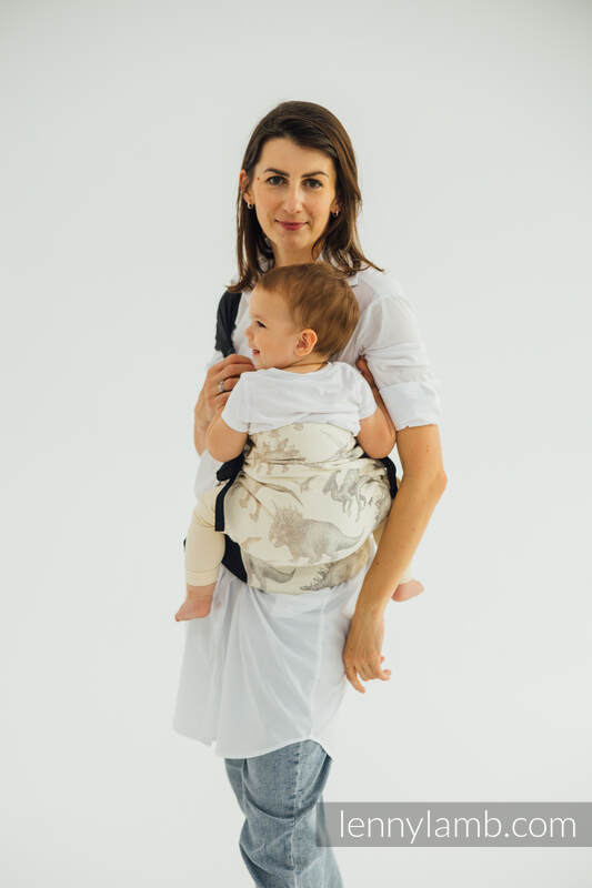 LennyHip bæresele 100% bomull- JURASSIC PARK - ICE DESERT