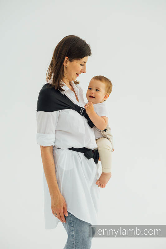 LennyHip Bæresele fra lennylamb, 100% bomull- PEANUT BUTTER