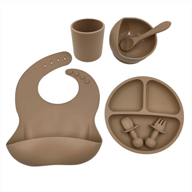 Baby dining set / with bowl, bib, cup and more