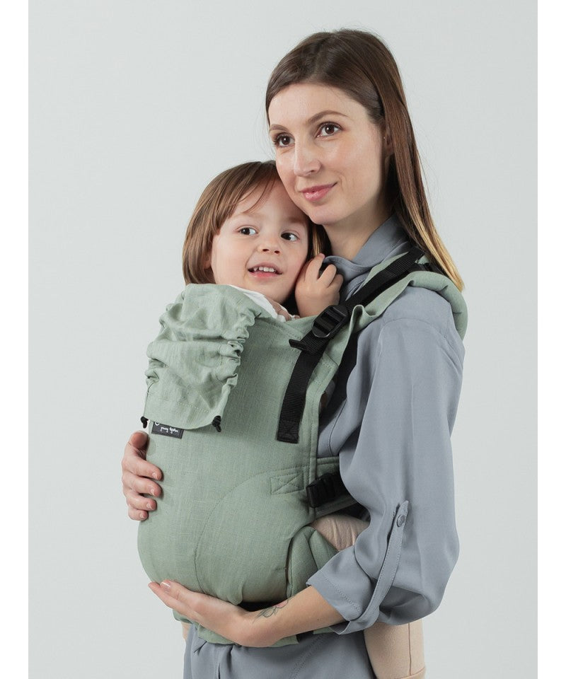 ISARA The ONE - Sage Green Linen Bæresele