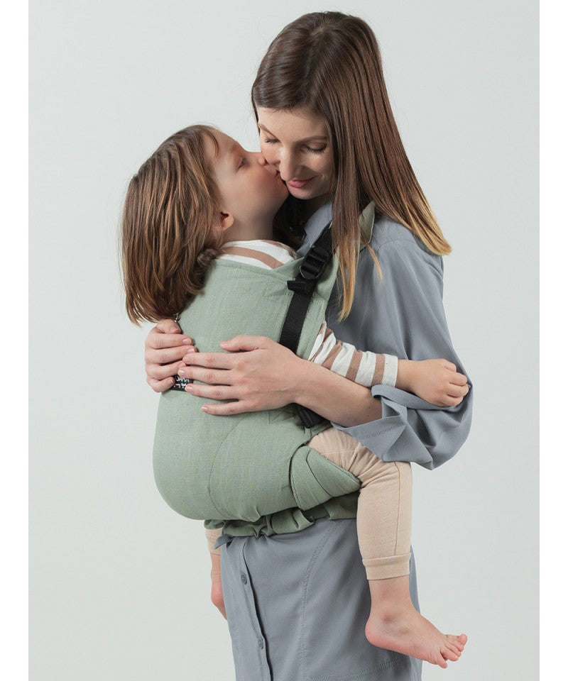 ISARA The ONE - Sage Green Linen Bæresele